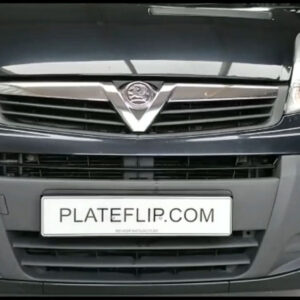 car plate flipper